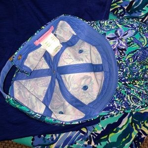 Lilly Pulitzer Accessories - Lilly Pulitzer Run Around Hat - Bennet Blue Lilly Pulitzer Accessories - Lilly Pulitzer Run Around Hat - Bennet Blue